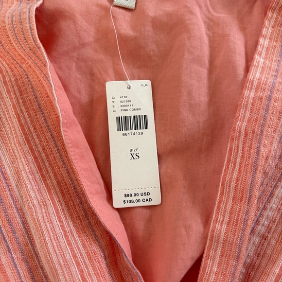 Anthropologie NWT Woman’s Dolan Left Coast Twist-Front Crop Top Size XS - Picture 4 of 10